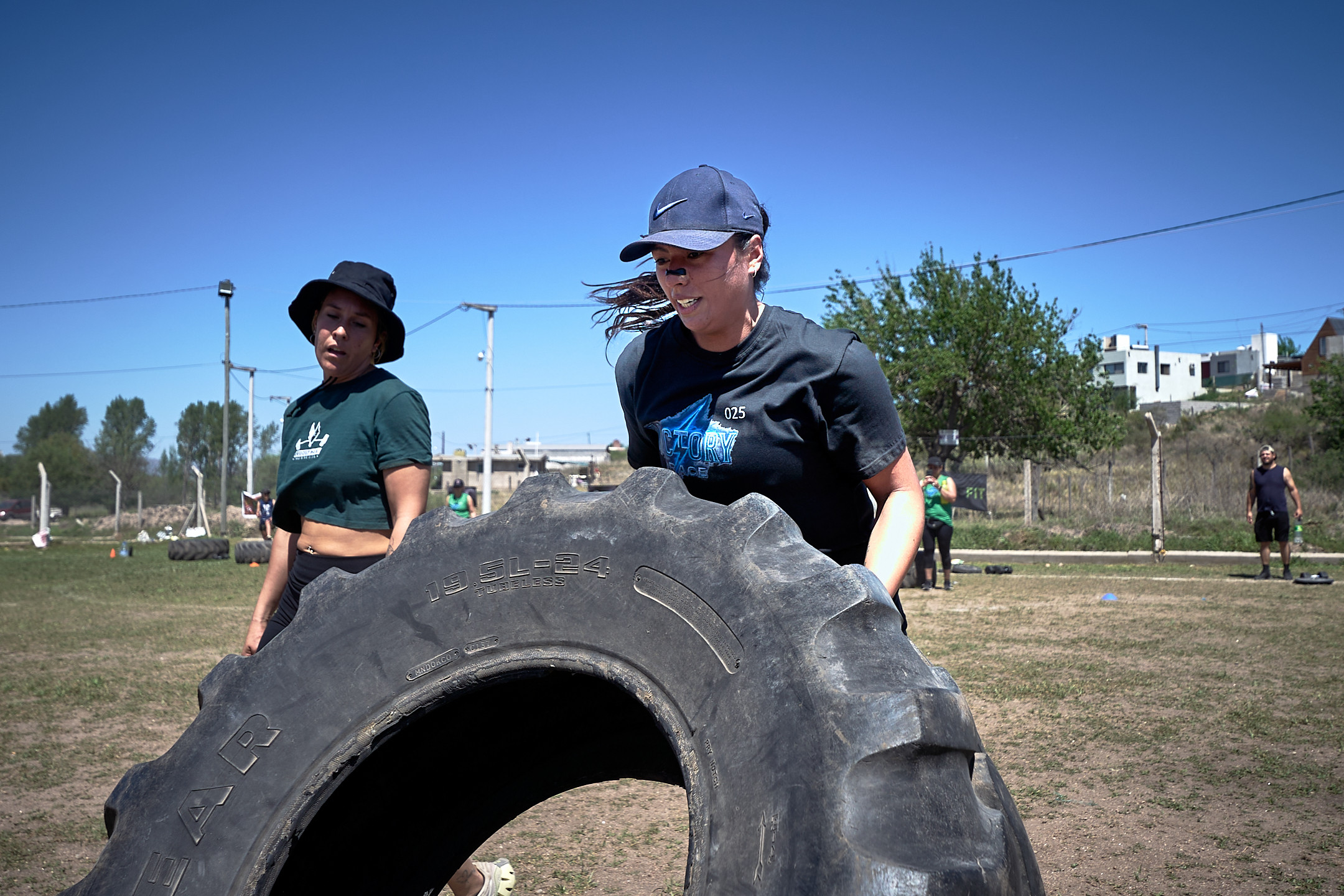 Workout de alta intensidad en la arena