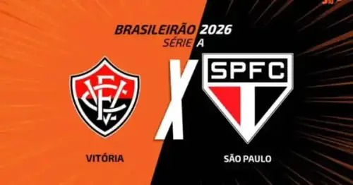 TRICOLOR EM CAMPO! Vitória e São Paulo se enfrentam em duelo decisivo neste sábado