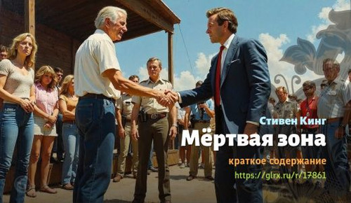 Читать краткий пересказ книги Стивена Кинга «Мёртвая зона». Мертвая зона, Кинг, краткое содержание С.jpg