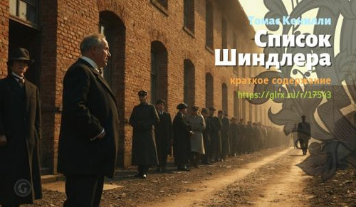 Читать краткий пересказ книги Томаса Кенилли «Список Шиндлера». Список Шиндлера, Кенилли, краткое со.jpg