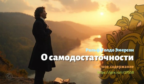 Читать краткий пересказ книги Ральфа Уолдо Эмерсона «Самодостаточность». Самодостаточность, Уолдо Эм.jpg