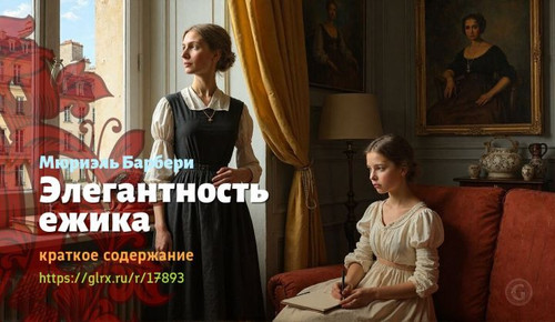 Читать краткий пересказ книги Мюриэль Барбери «Элегантность ежика». Элегантность ежика, Барбери, кра.jpg