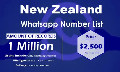 Список номеров WhatsApp для Новой Зеландии.webp
