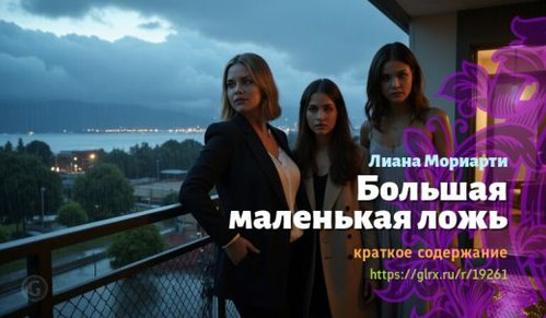 Читать краткий пересказ книги Лианы Мориарти «Большая маленькая ложь». Большая маленькая ложь, Мориа.jpg