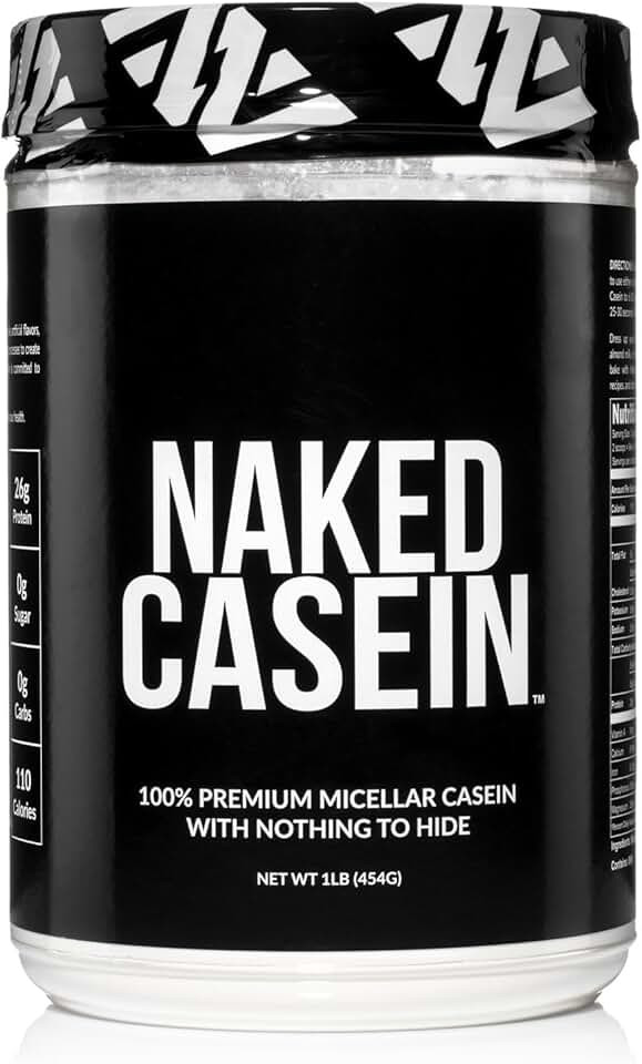 NAKED Casein - 1Lb Micellar Casein Protein