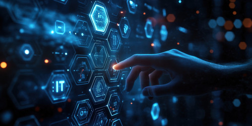 futuristic it interface with hexagonal icons digital interaction.jpg