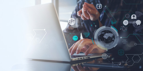 businessmen are using tablet computers analyze trends fastgrowing businesses with rising grap.jpg