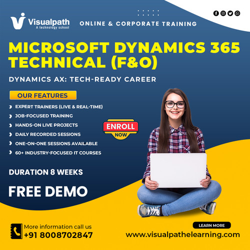 Visualpath provides a thorough MicroSoft Ax Training through our interactive digital classroom. We focus on technical doubt clarification so our global audience can solve complex configurations easily. You will learn the core of MicroSoft Ax Training during our technical lessons. Our MicroSoft Dynamics 365 Training Courses are also available for modern enterprise growth. Elevate your profile. Call +91-7032290546.
WhatsApp: https://wa.me/c/917032290546
Visit: https://www.visualpath.in/online-microsoft-dynamics-ax-technical-training.html
Visit our Blog: https://visualpathblogs.com/category/d365-ax-technical/