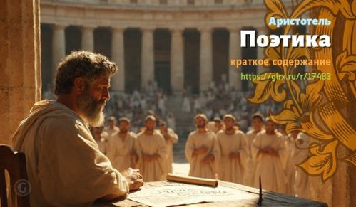 Читать краткий пересказ книги Аристотеля «Поэтика». Поэтика, Аристотеля, краткое содержание Аристоте.jpg