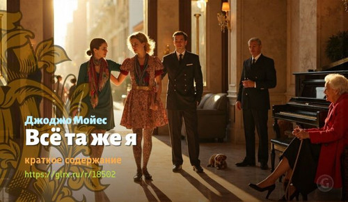 Читать краткий пересказ книги Джоджо Мойес «Всё та же я». Всё та же я, Мойес, краткое содержание Джо.jpg