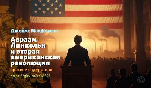 Читать краткий пересказ книги Джеймса Макферсона «Авраам Линкольн и вторая американская революция». .jpg