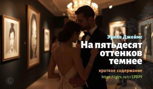 Читать краткий пересказ книги Эрики Джеймс «На пятьдесят оттенков темнее». На пятьдесят оттенков тем.jpg