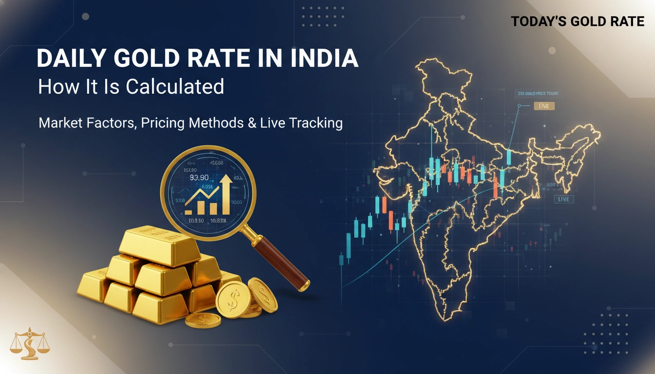 Daily Gold Rate in India – How It Is Calculated