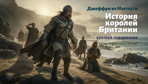 Читать краткий пересказ книги Джеффри Монмутского «История королей Британии». История королей Британ.jpg