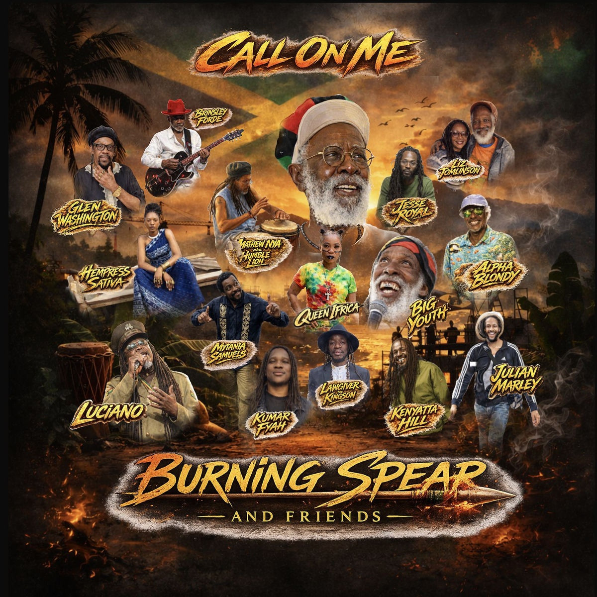 Burning Spear - Call On Me (Live) (Album) 2026