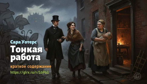 Читать краткий пересказ книги Сары Уотерс «Тонкая работа». Тонкая работа, Уотерс, краткое содержание.jpg