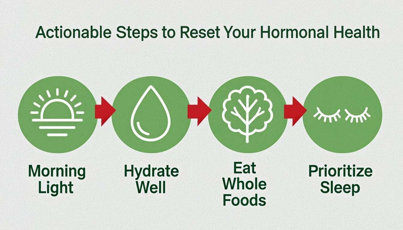 tutorial visual: Actionable Steps to Reset Your Hormonal Health