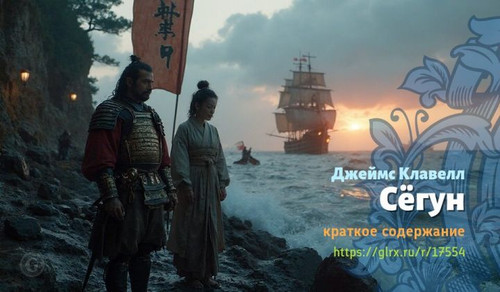 Читать краткий пересказ книги Джеймса Клавелла «Сёгун». Сёгун, Клавелл, краткое содержание Джеймс Кл.jpg