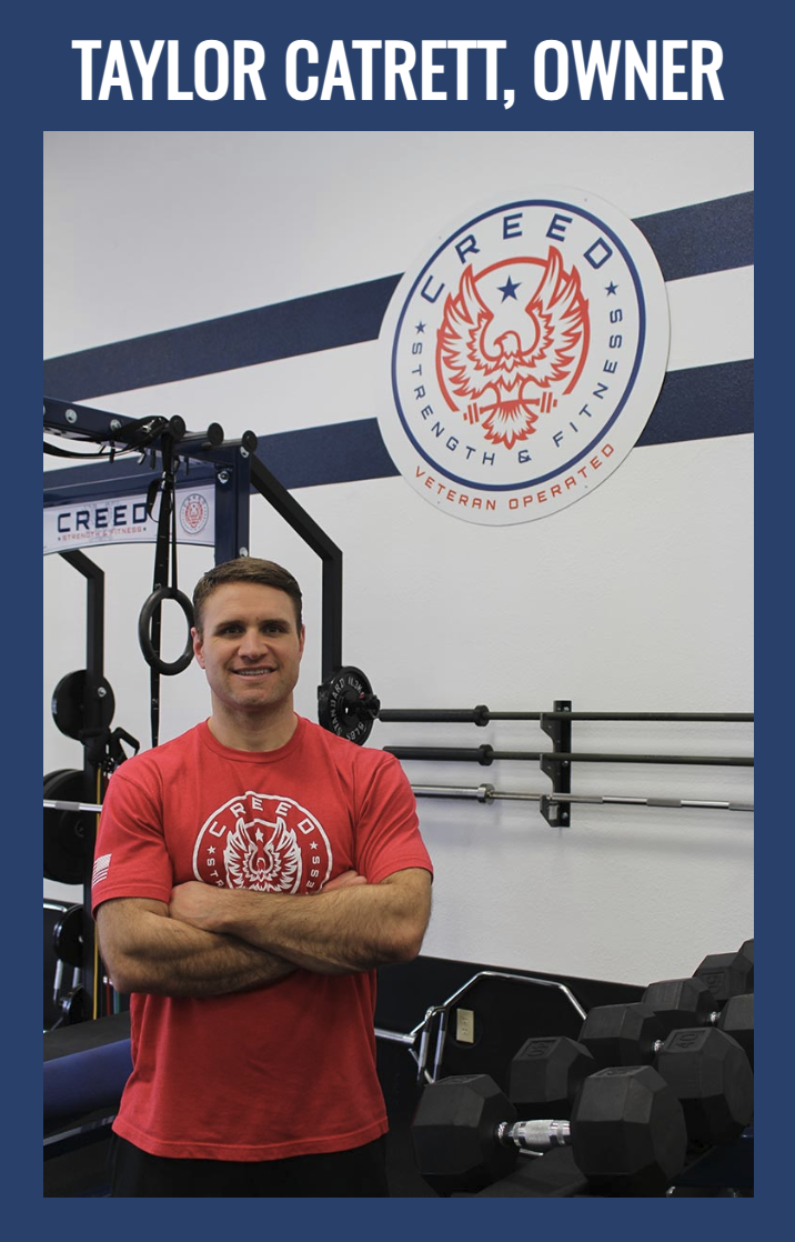 Taylor Catrett of Creed Strength and Fitness