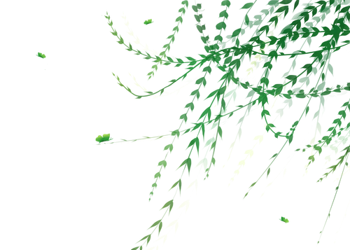 千库网 春季植物枝藤插画 元素编号11918660.png