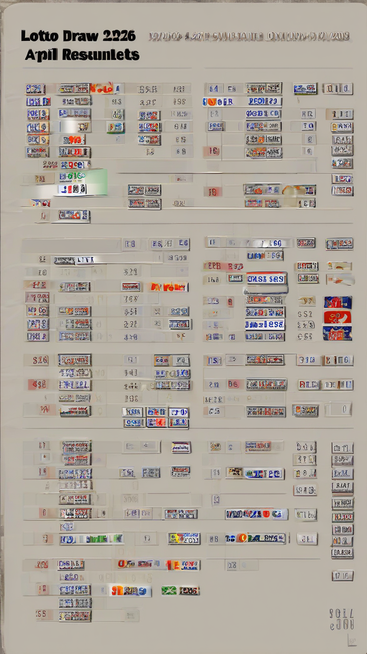 Lotto draw results, April 26, 2026