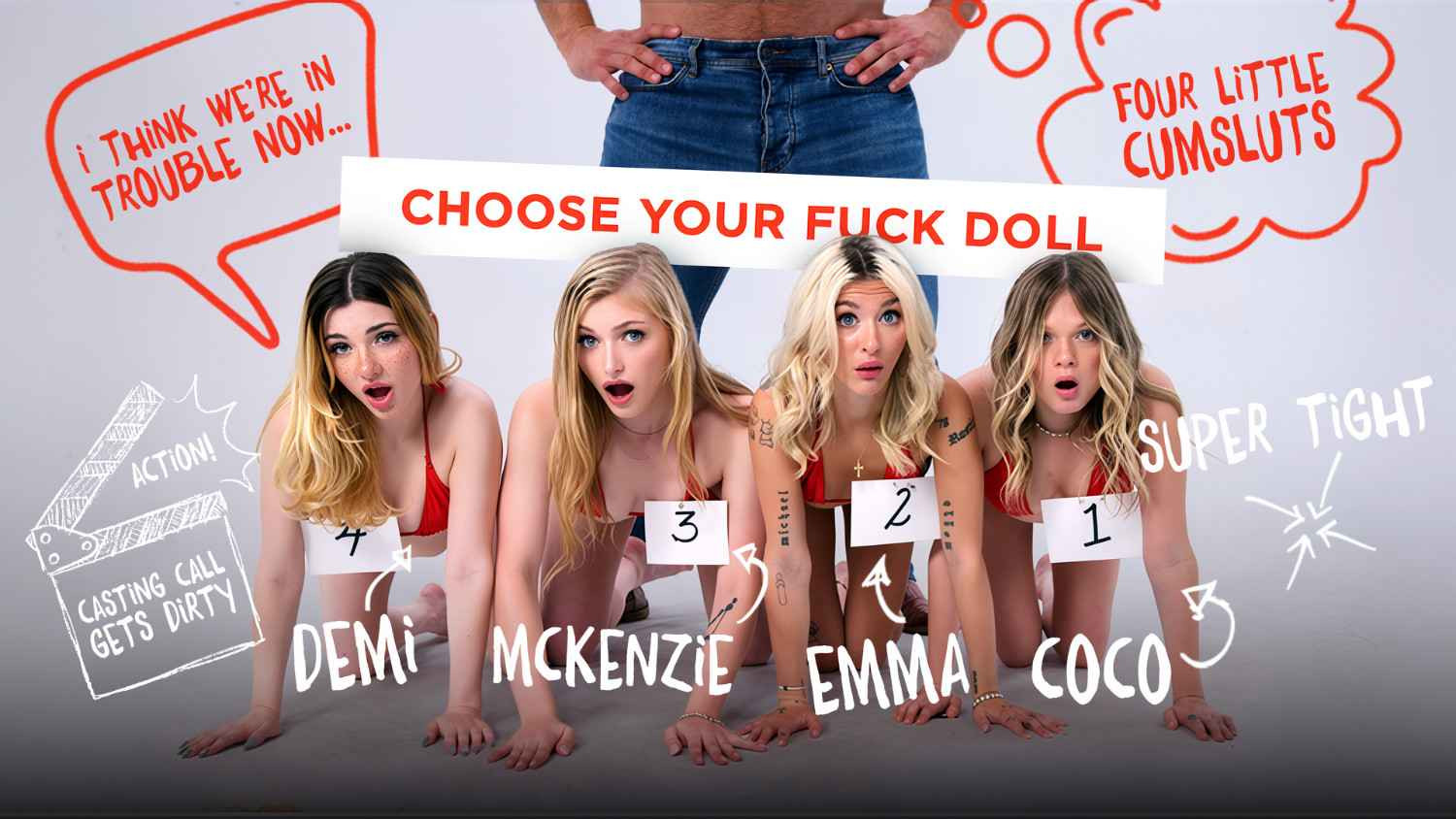PervzSingles 26 04 27 Polar Opposites: Four Petite Blondes vs Huge Director