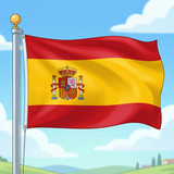 Flag with red 202604271131