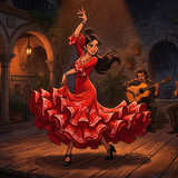 Flamenco dancer in 202604271127