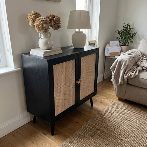 Black Rattan Sideboard, Eight Years Overdue.png