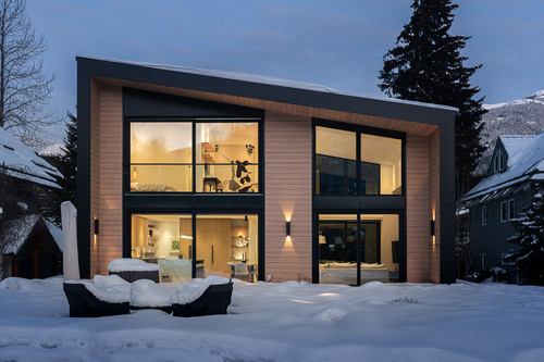 fitzsimmons residence whistler exterior rear twilight interior glow.jpg