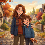 Woman and boy 202604261322