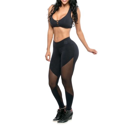 Breathable Solid Pattern Ladies Leggings.jpg