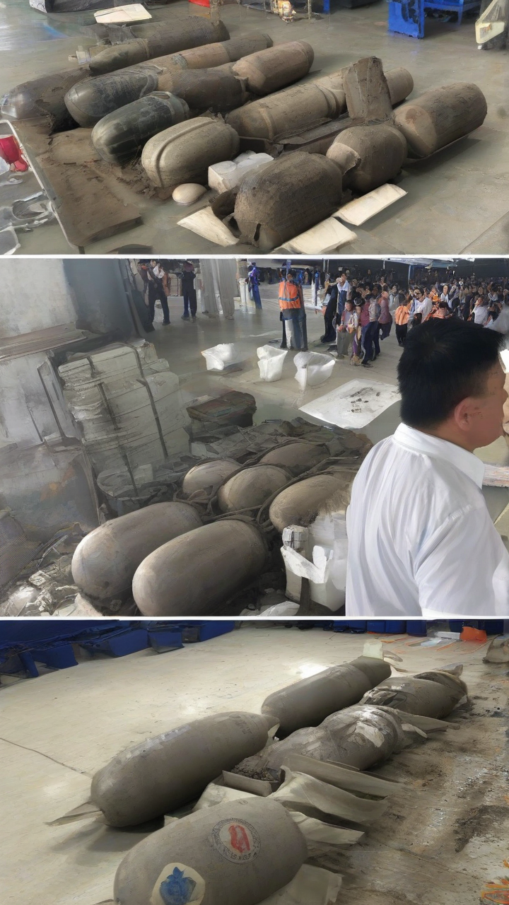 Vintage bombs found during NAIA excavation