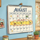 Wall calendar eighth 202604261720