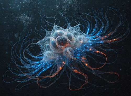 a colonial siphonophore floating in the deep sea .jpg
