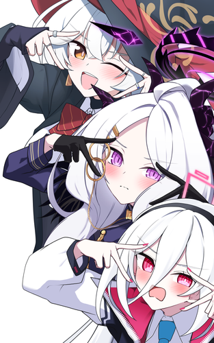 ケイちゃん達にかわいいポーズを教えてあげたい(白い子繋がり).png