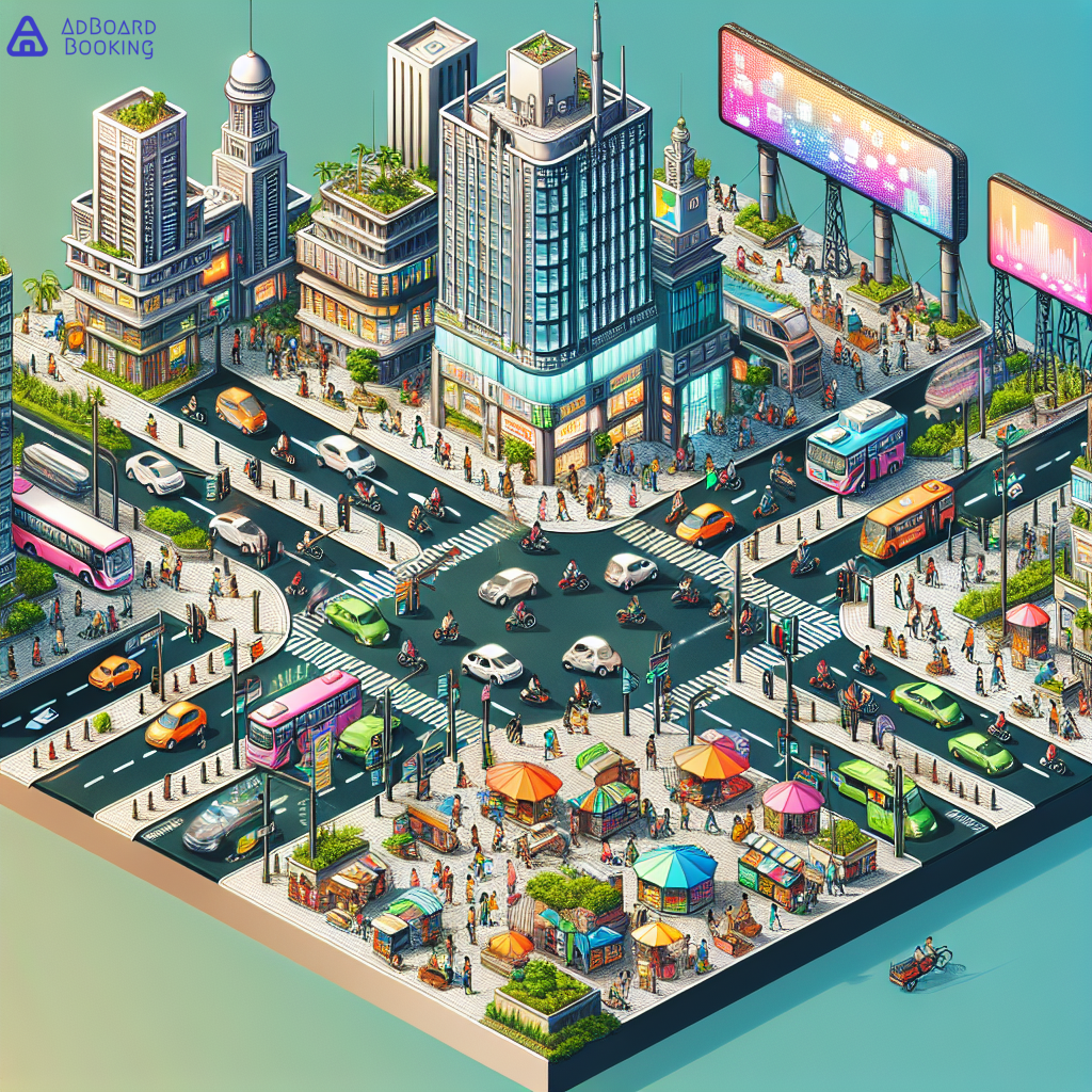 LED Billboard vs Static Hoarding