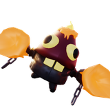 Volcanic Cupcake render