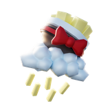 Cloudy exotic pet render