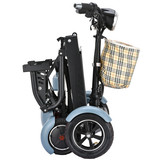 blue medical scooter 3
