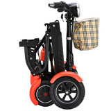 red 4 wheel scooter 3