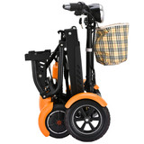 orange mobility scooter 3