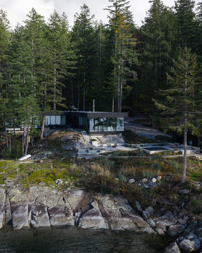 the perch sunshine coast aerial oceanfront rocky shoreline forest 4x5 50 50.jpg