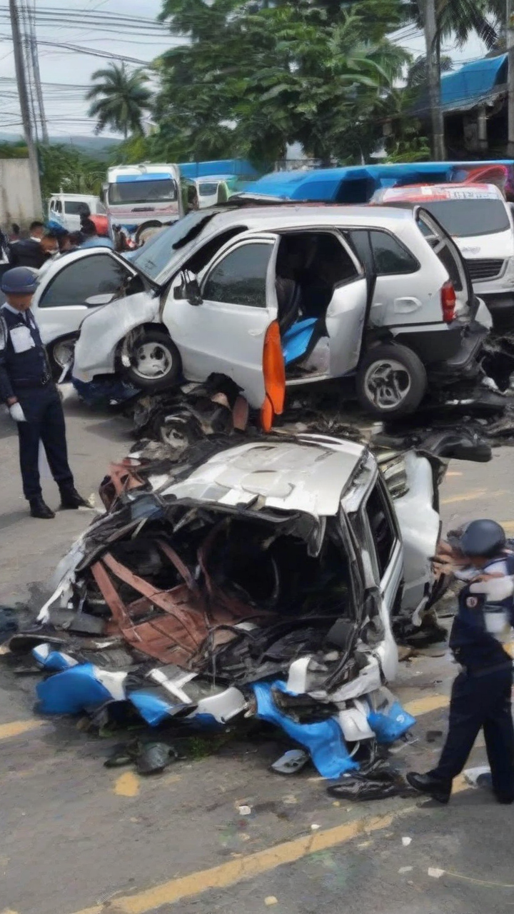 5 inmates die, 4 PNP personnel injured in mobile car crash