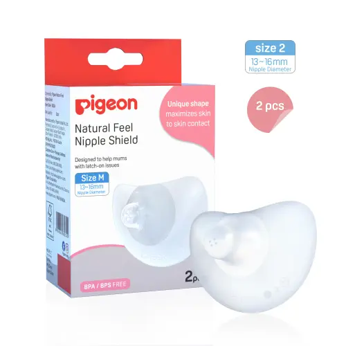 Natural Feel Nipple Shield 2pcs with Case.webp