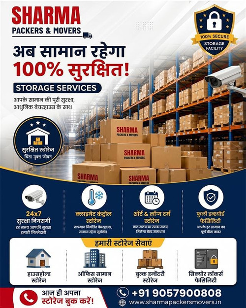 Safe & Secure Storage Services by Sharma Packers & Movers.jpg
