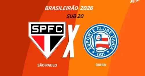 São Paulo enfrenta o Bahia no Brasileirão sub-20; saiba tudo!