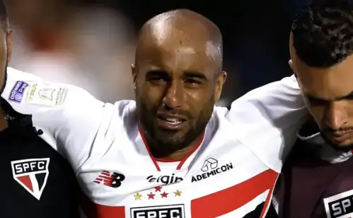 Lucas Moura sofre nova lesão e gera preocupação no São Paulo para o restante da temporada