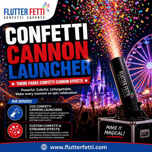 Confetti Cannon Launcher Trends 2026 Elevating Events with Theme Parks Confetti Cannon Effects.png