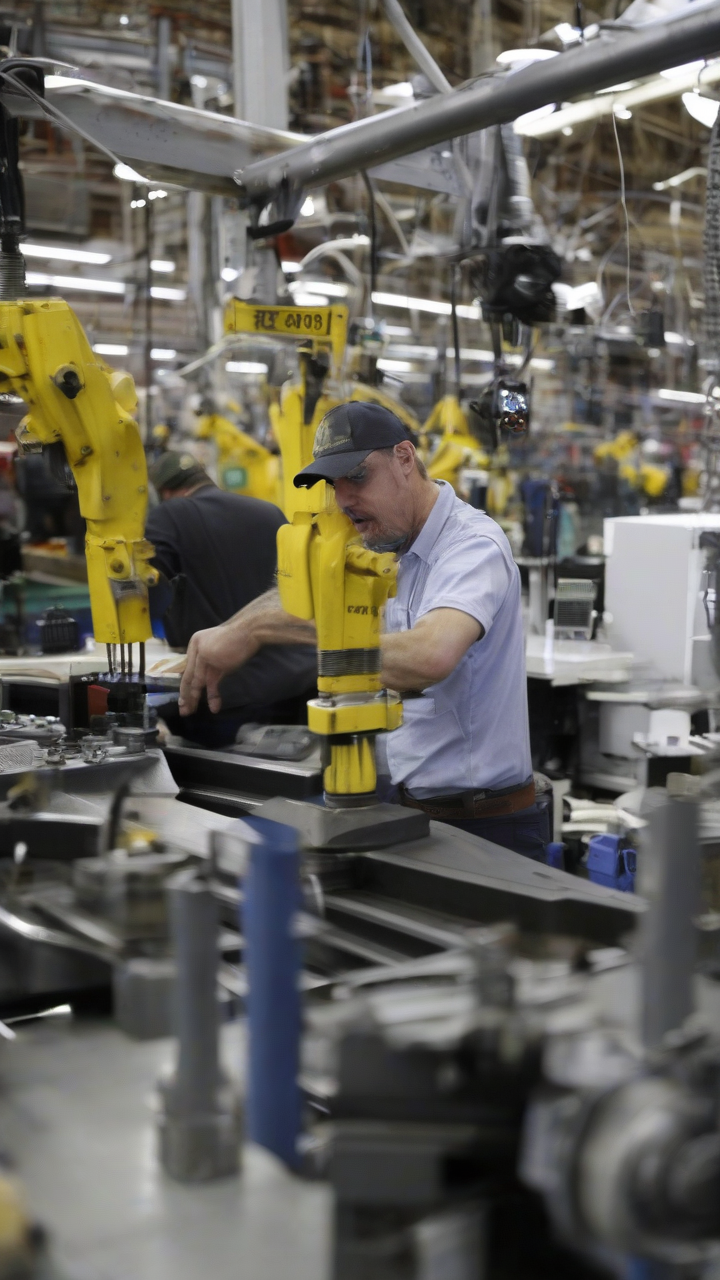 US manufacturing holds steady in April